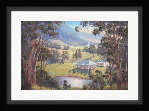 Framed Gail's Place Print