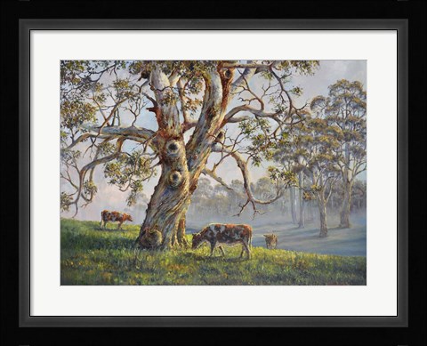 Framed Gresford Gum 2 Print