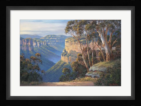 Framed Last Light - Blackheath Print