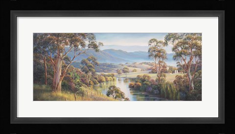 Framed Murray Valley Autumn Print