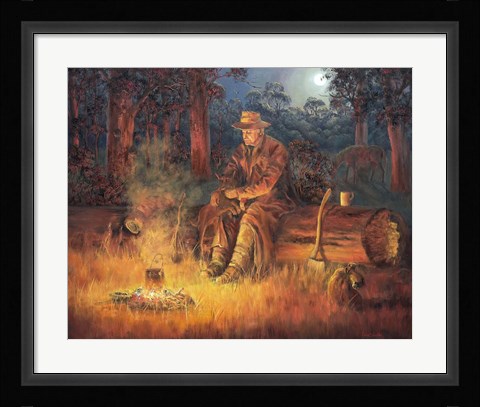 Framed Old Mates 2 Print