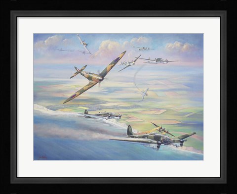 Framed Battle Of Britain Print