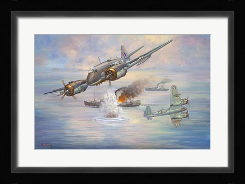 Framed Clear The Decks Print