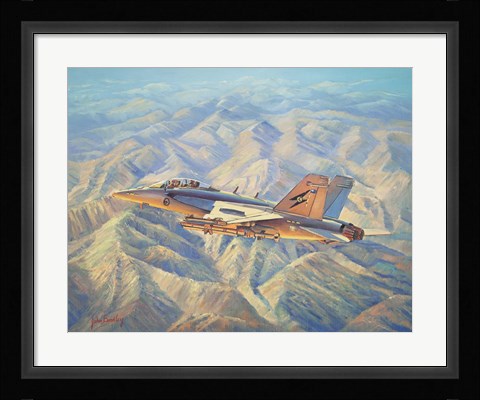 Framed Search And Destroy Print