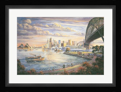 Framed Sydney Farewell Print