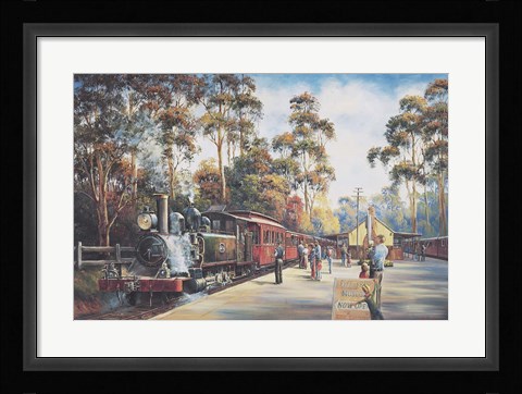 Framed All Aboard Print