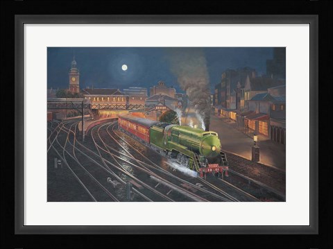 Framed Evening Departure Print