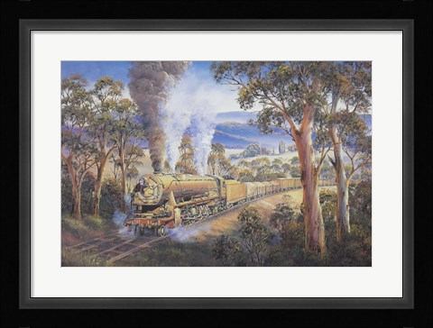 Framed Hard Yakka Print