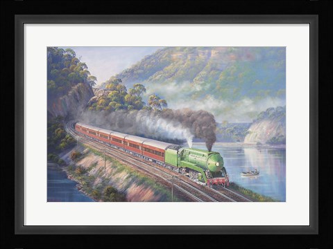 Framed Newcastle's Own Print