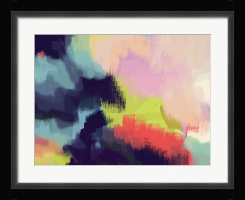 Framed Spring Showers II Print