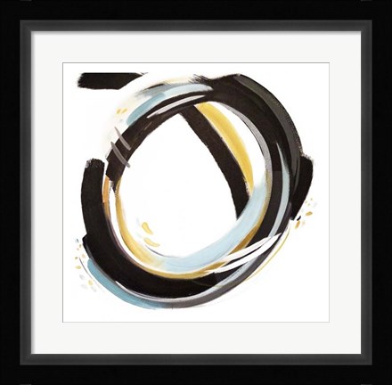 Framed Coastal Sun I Print