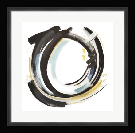 Framed Coastal Sun II Print