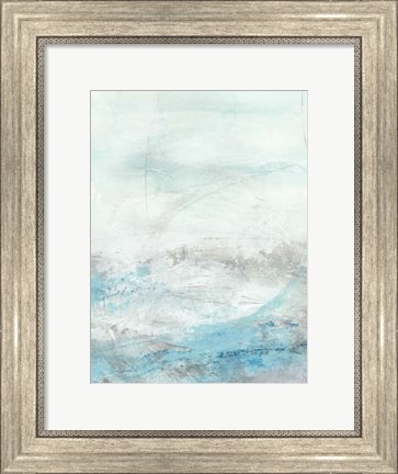 Framed Glass Sea III Print