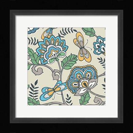 Framed Namaste Floral II Print