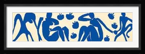 Framed Femmes et Singes Print