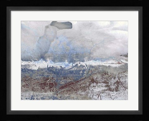 Framed Horizon Spray III Print