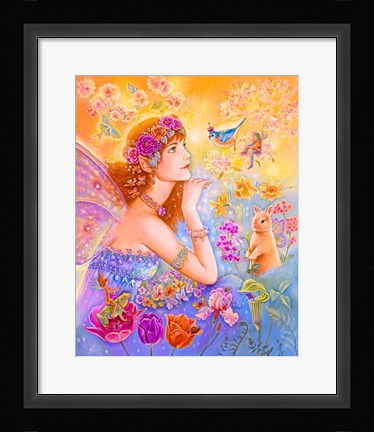Framed Goddess Of Spring Print