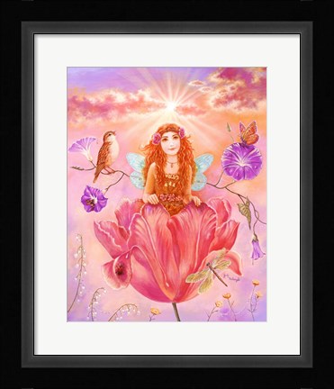 Framed Joyful Sunrise Print