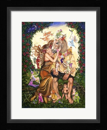 Framed Bottom And Titania Print