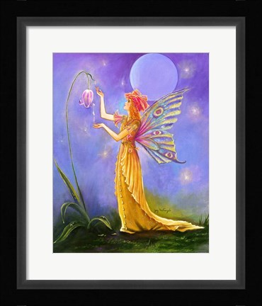 Framed Dew Drop Fairy Print