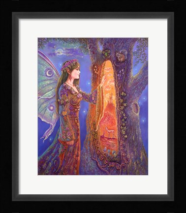 Framed Doorway To Fairyland Print