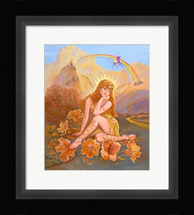 Framed Fairy Of Fantasy Print