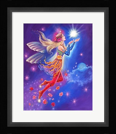 Framed Follow Your Shining Star Print
