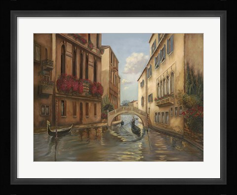 Framed Gondola Ii Print
