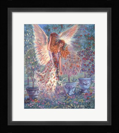 Framed Autumn Angel Print