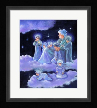 Framed Grandmother Night Print
