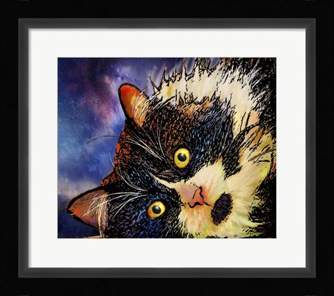 Framed Beckham Print