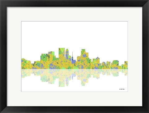 Framed Minneapolis Minnesota 1 Print