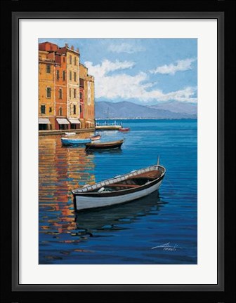 Framed Riflessi Sul Golfo Print
