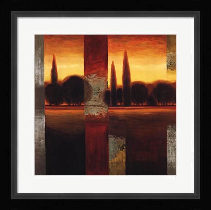 Framed Reflections II Print