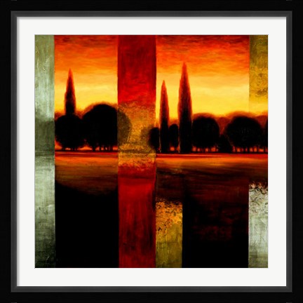 Framed Reflections II Print