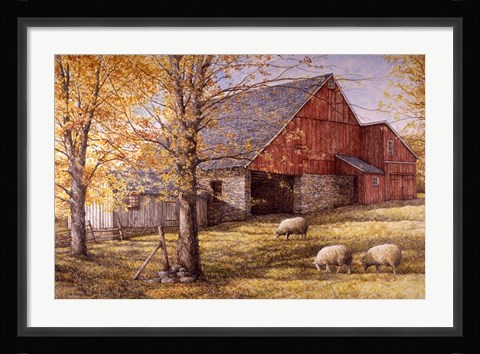 Framed Dark Hollow Illuminated (cropped) Print