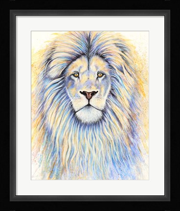 Framed Leo the Lion Print