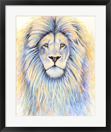 Framed Leo the Lion Print