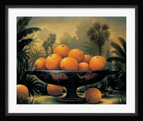 Framed Kevin Sloan - Hero's Harvest Size 31.5x23.75 Print