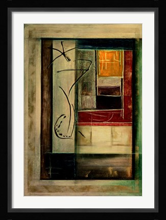 Framed Morgan I Print