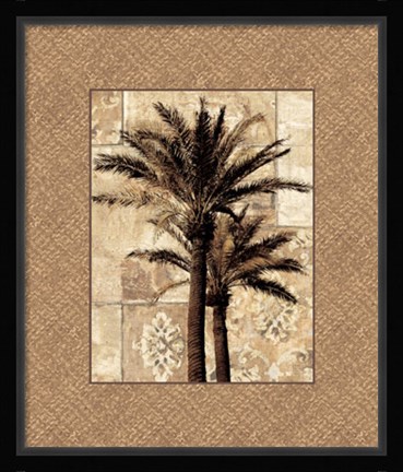 Framed Palm Paradise II Print