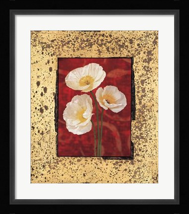 Framed Poppies Print
