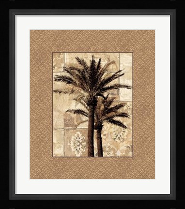 Framed Palm Paradise II Print