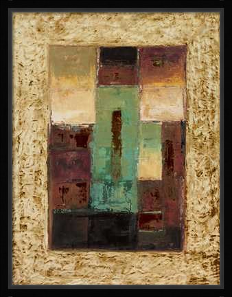 Framed Sirous Malek - Ventana I Size 38.25x50.75 Print