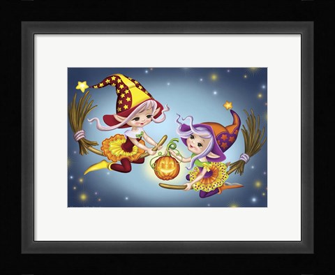 Framed Two Friends Print