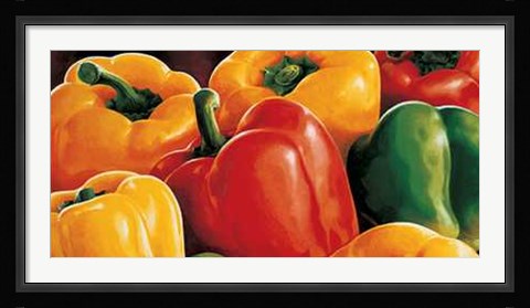 Framed Peperoni Print