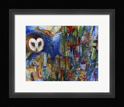 Framed Owl Print