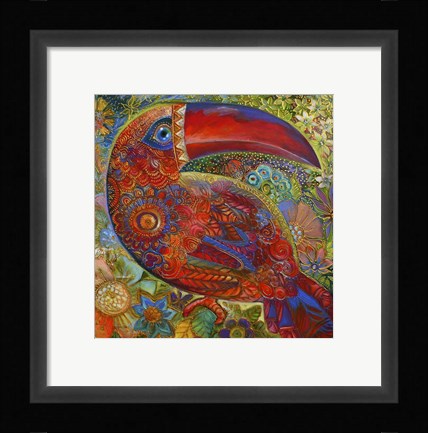 Framed Toucan Deco Print