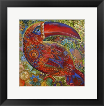 Framed Toucan Deco Print