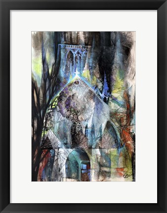 Framed Church Print